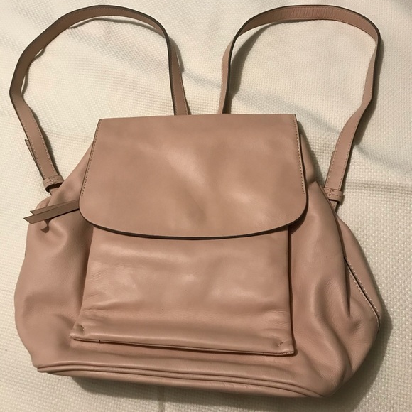 nude backpack purse